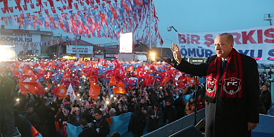 Cumhurbaşkanı Erdoğan, Erzincanda Halka Hitap Etti
